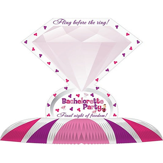 Bachelorette Party Diamond Ring Novelty Centerpiece - Party Gifts and Novelties