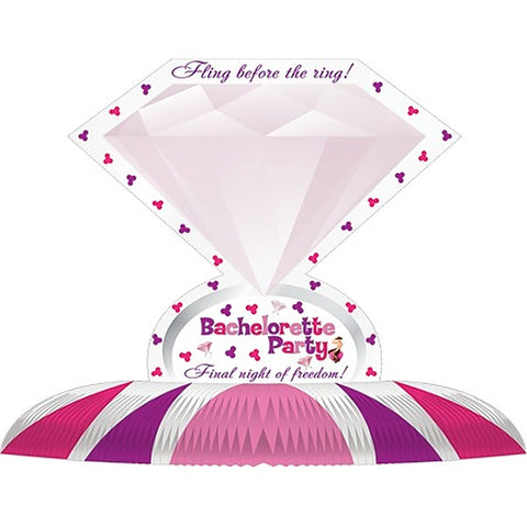 Bachelorette Party Diamond Ring Novelty Centerpiece - Party Gifts and Novelties