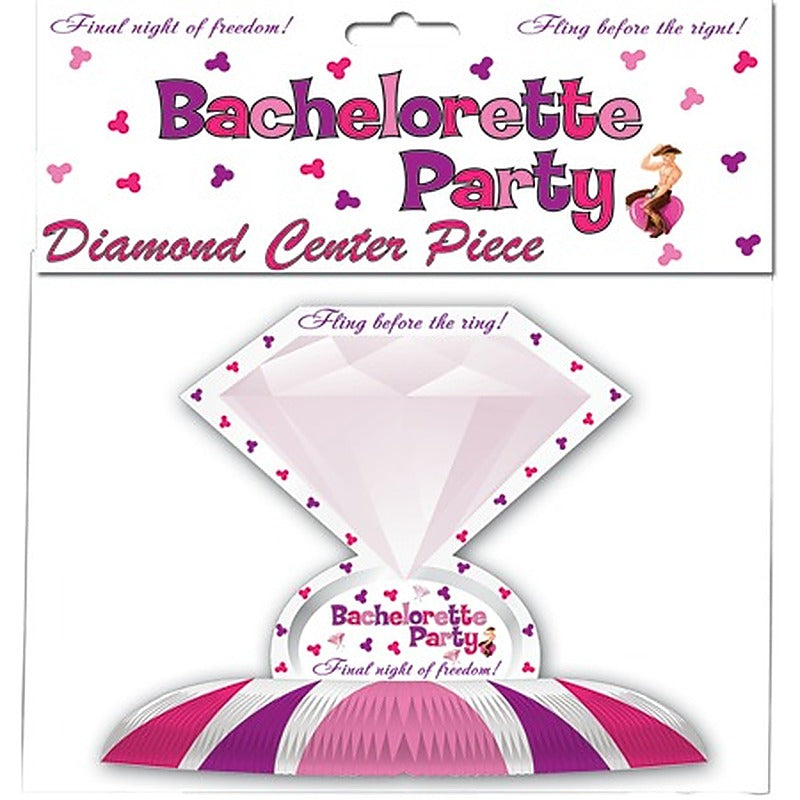 Bachelorette Party Diamond Ring Novelty Centerpiece - Party Gifts and Novelties