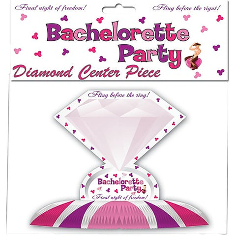 Bachelorette Party Diamond Ring Novelty Centerpiece - Party Gifts and Novelties