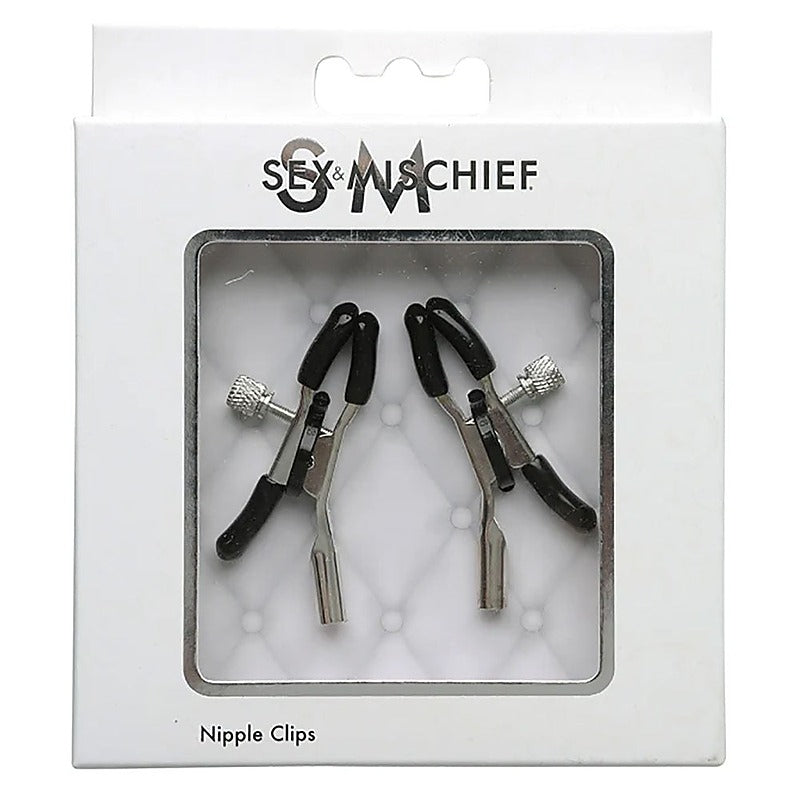 Sex And Mischief Nipple Clips by Sportsheets - Nipple and Clit Clamps