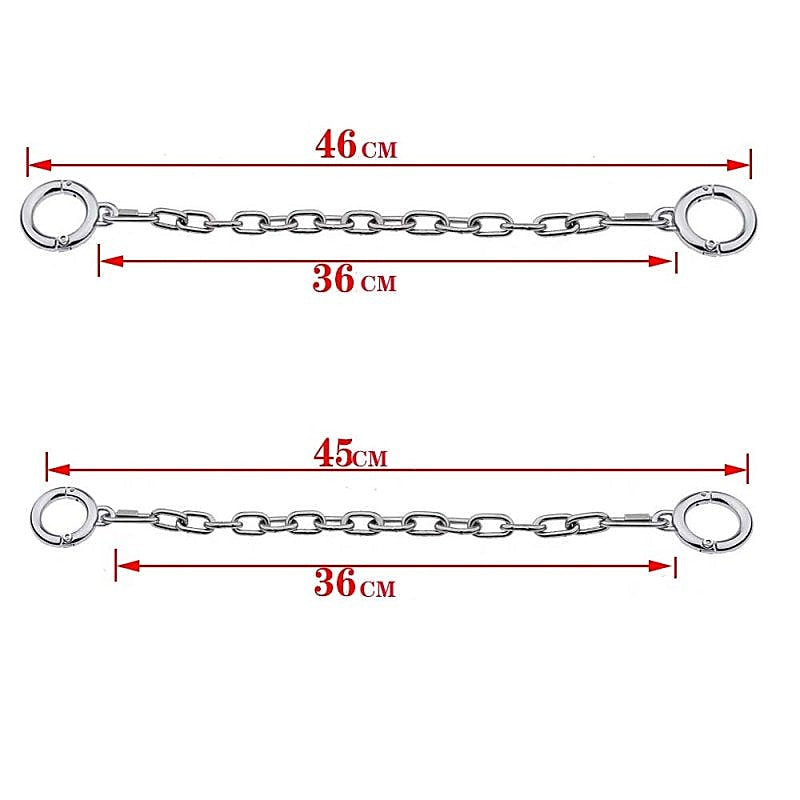 Class Stainless Steel BDSM Play Thumb Cuffs by BDStyle - Steel Sex Toys