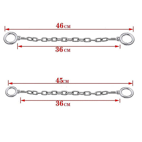 Class Stainless Steel BDSM Play Thumb Cuffs by BDStyle - Steel Sex Toys