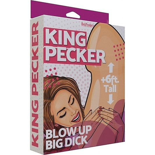 King Pecker Penis Shape Inflatable Doll by Hott Products - Party Gifts and Novelties