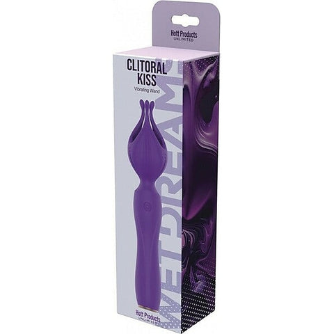 Clitoral Kiss Vibrating Body Wand by Hott Products - Body Wands