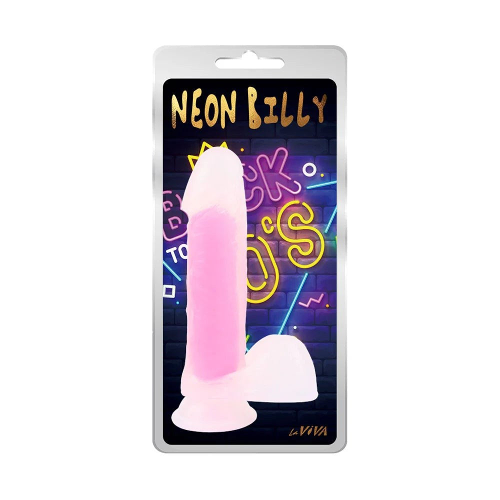 Neon Billy 7.6 Inches Suction Cup Realistic Dildo Plus Free Clean Vibe - - Realistic Dildos