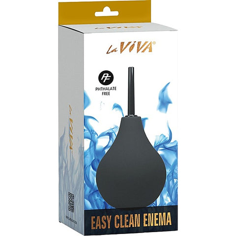 La Viva Premium Easy Clean Silicone Enema & Douche - Enemas and Douches