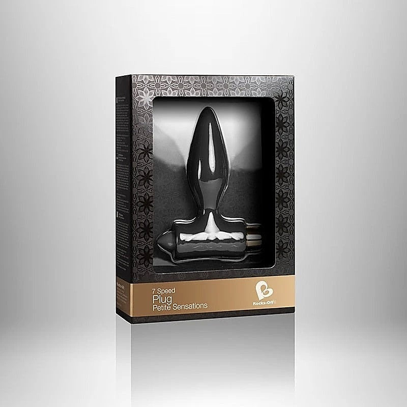 Petite Sensations Butt Plug Black by Rocks Off - Butt Plugs