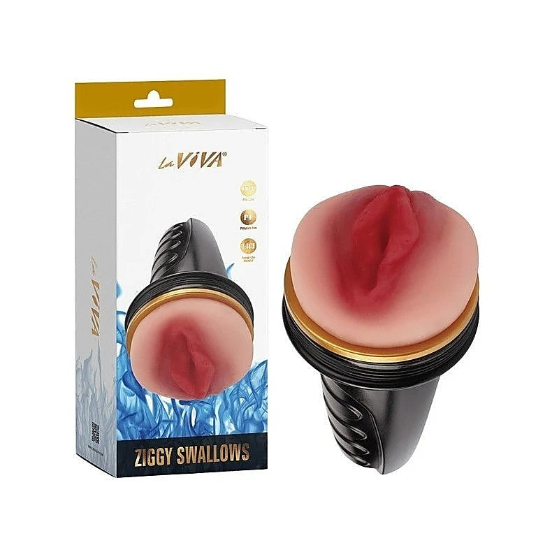 La Viva Ziggy Swallows Realistic Looking Mens Stroker - Masturbators and Strokers