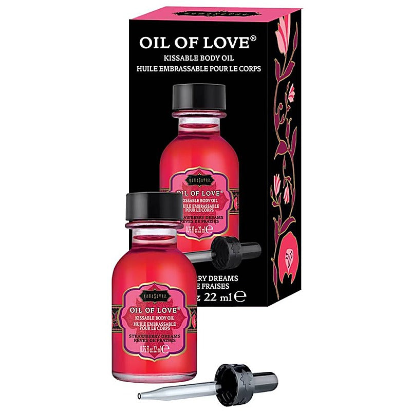 Kama Sutra Oil of Love Water Based Foreplay Lubricant 22ml Warming Sensation - Water Based Lubes