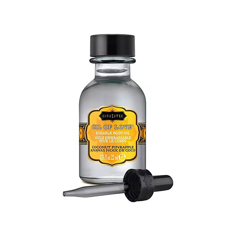 Kama Sutra Oil of Love Water Based Foreplay Lubricant 22ml Warming Sensation - Water Based Lubes