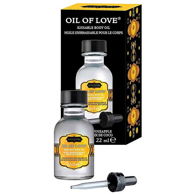 Kama Sutra Oil of Love Water Based Foreplay Lubricant 22ml Warming Sensation - Water Based Lubes
