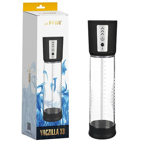 Vaczilla X8 USB Electronic Penis Pump by XR Brands - Penis Pumps And Stretchers