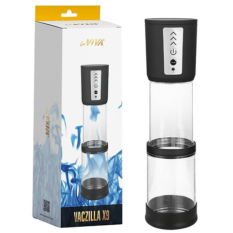 Vaczilla X9 USB Rechargeable Electronic Foldable Penis Pump - Penis Pumps And Stretchers
