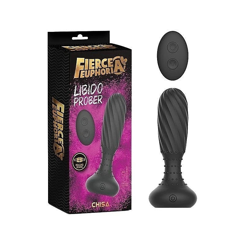 Fierce Euphoria Libido Prober Remote Control Butt Plug - Butt Plugs