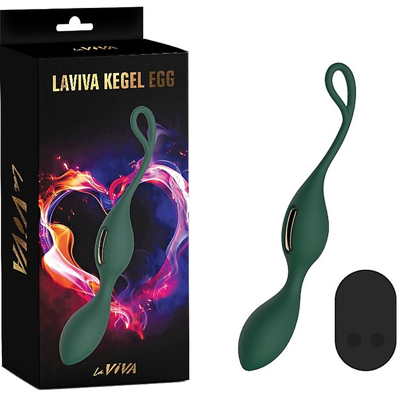 La Viva 7 Functions Kegel Egg With Remote Control Teal - Love Eggs and Kegel Exercisers