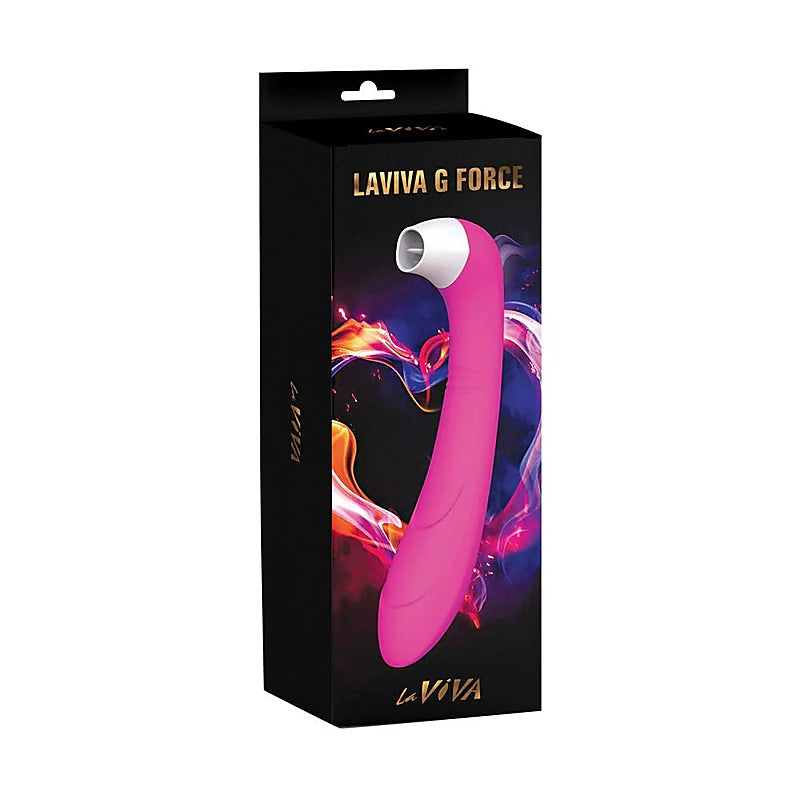 La Viva G Force Multi Functions G Spot Vibrator with Curved Design - G-Spot Vibrators