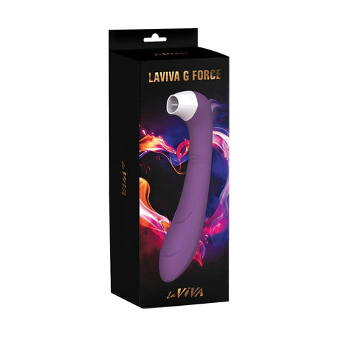 La Viva G Force Multi Functions G Spot Vibrator with Curved Design - G-Spot Vibrators