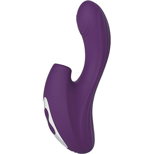 Zirconia Sucking & Knocking Rabbit Vibrator by La Viva - Rabbit Vibrators