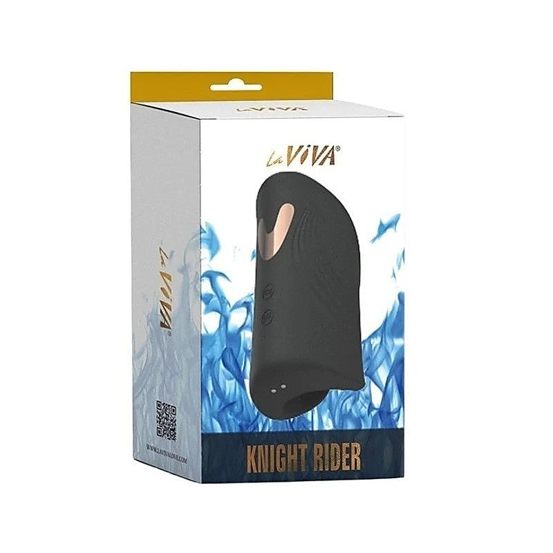 Knight Rider Vibrating & Tapping Male Masturbator by La Viva - Masturbators and Strokers