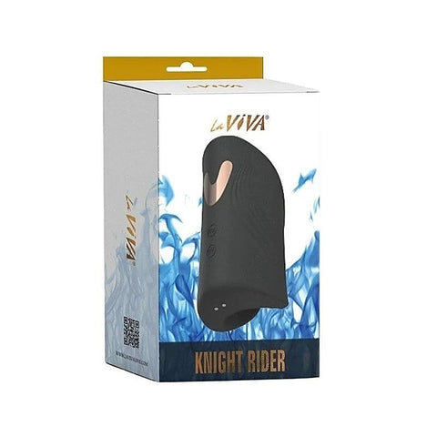 Knight Rider Vibrating & Tapping Male Masturbator by La Viva - Masturbators and Strokers