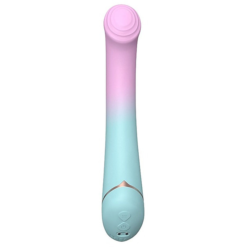 La Viva Fawn Rechargeable 9 Function G Spot Vibrator Pink / Blue - G-Spot Vibrators