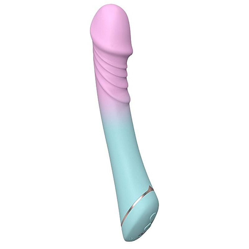 La Viva Rosetta Rechargeable Waterproof G Spot Vibrator Pink / Blue - G-Spot Vibrators