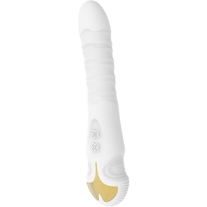 La Viva Sei Una Bella Donna 10 Thrusting Mode G Spot Vibrator White - G-Spot Vibrators