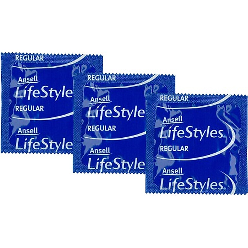 Lifestyles Regular Lubricated Condoms Bulk 144 Pack - Condoms