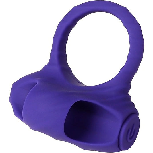 Skyn 3 Function Dual Vibrating Cock Ring by Ansell - Vibrating Cock Rings