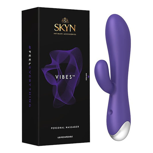 Skyn Vibes USB Rechargeable Personal Rabbit Massager - Rabbit Vibrators