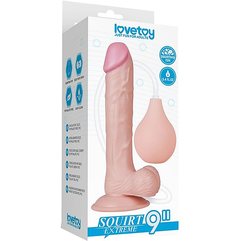 Squirt Extreme Realistic Dildo by Lovetoy - Realistic Dildos