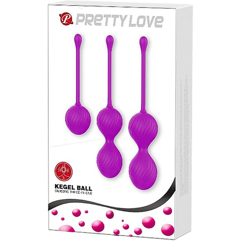 Pretty Love Kegel Exerciser Ball Kit by Baile - Love Eggs and Kegel Exercisers