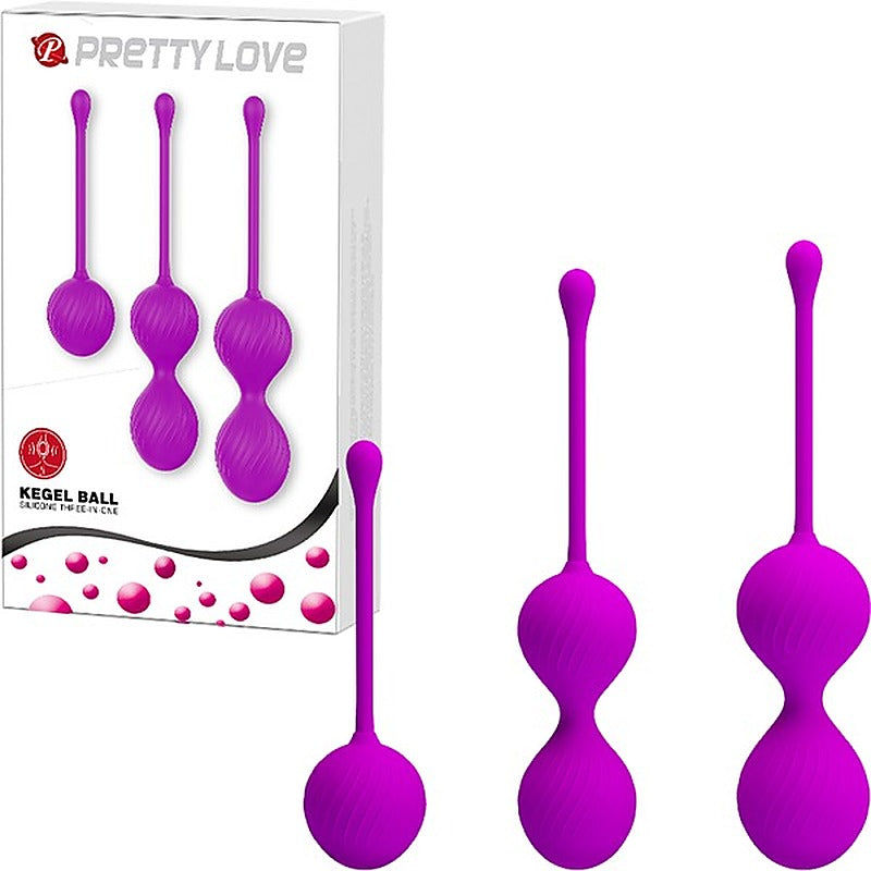 Pretty Love Kegel Exerciser Ball Kit by Baile - Love Eggs and Kegel Exercisers
