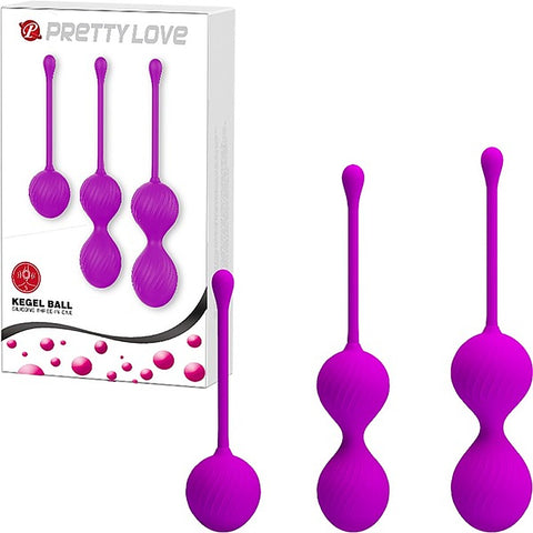 Pretty Love Kegel Exerciser Ball Kit by Baile - Love Eggs and Kegel Exercisers