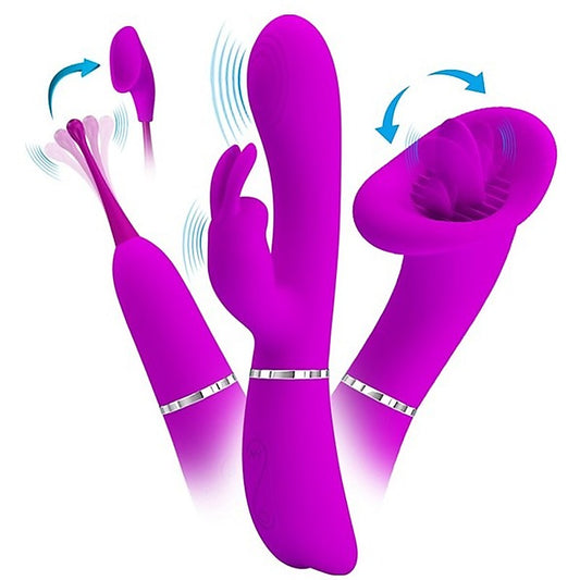 Velvety Silicone & Vibrating Thrill Kit by Baile - Sex Kits