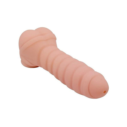 Crazy Bull Stronger Man 8.6 Inches Vibrating Masturbator - Masturbators and Strokers