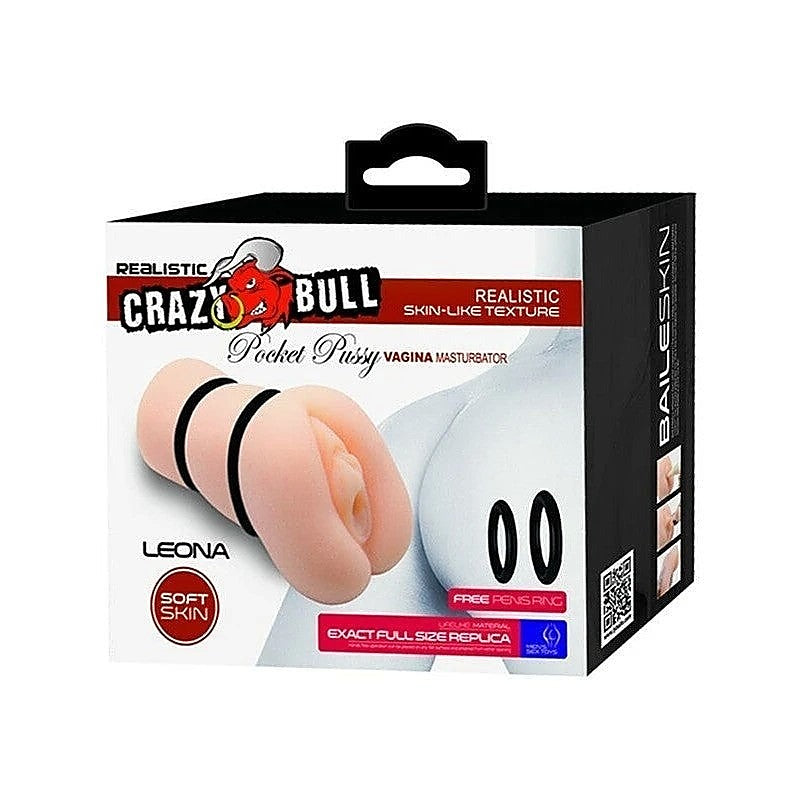 Premium Crazy Bull Leona Pocket Pussy by Baile - Masturbators and Strokers