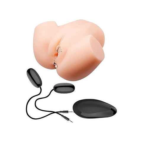 Crazy Bull Veronica Dual Vagina & Ass Vibrating Masturbator - Realistic Butts And Vaginas