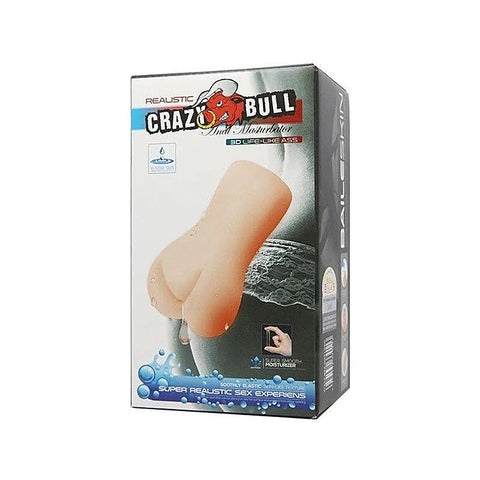 Crazy Bull Water Activated 3D Life Like Ass Male Masturbator - Realistic Butts And Vaginas