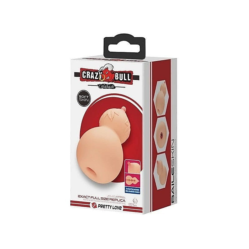 Crazy Bull Calabash Realistic Solo Mens Masturbator by Baile - Realistic Butts And Vaginas