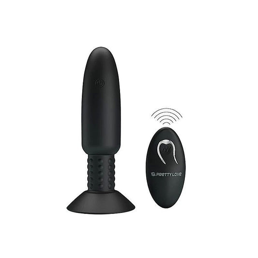 Pretty Love Rechargeable Beaded Anal Plug by Baile - Butt Plugs