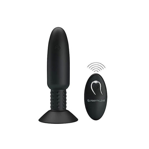 Pretty Love Rechargeable Beaded Anal Plug by Baile - Butt Plugs