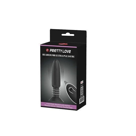 Pretty Love Rechargeable Beaded Anal Plug by Baile - Butt Plugs