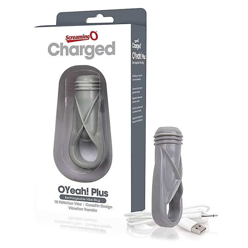Charged Oyeah! Plus Vibrating Cock Ring by Screaming O - Vibrating Cock Rings