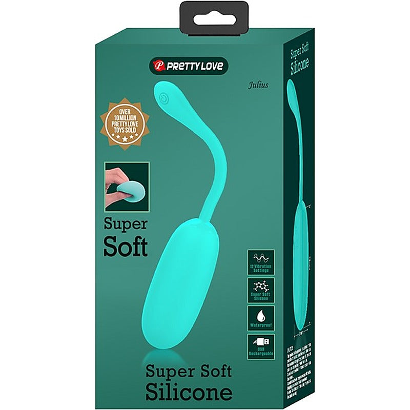 Pretty Love Julius Super Soft Silicone Love Egg Massager - Love Eggs and Kegel Exercisers