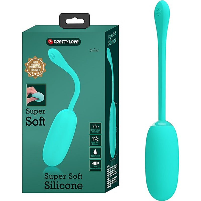 Pretty Love Julius Super Soft Silicone Love Egg Massager - Love Eggs and Kegel Exercisers