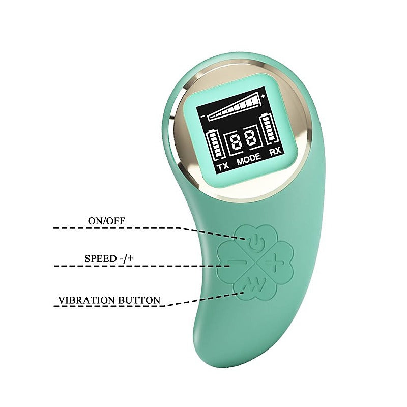 Vivian Remote Control 10 Functions Vibrating Love Egg - Love Eggs and Kegel Exercisers