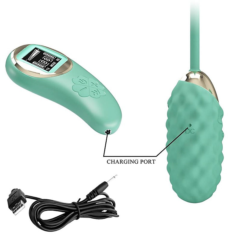 Vivian Remote Control 10 Functions Vibrating Love Egg - Love Eggs and Kegel Exercisers