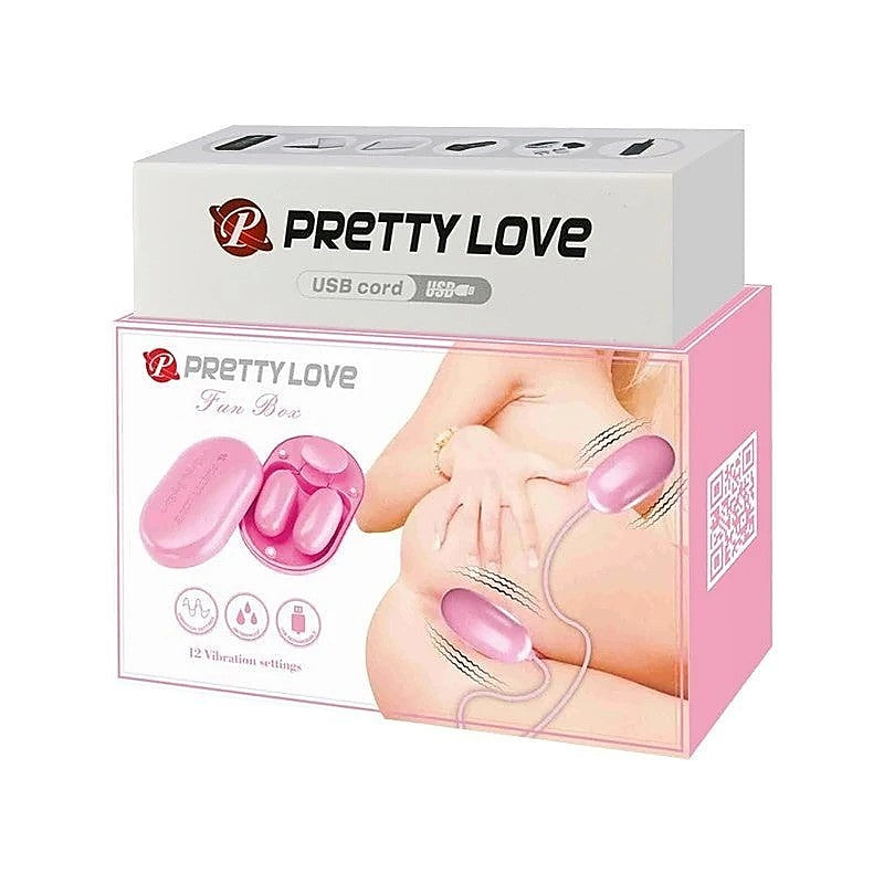 Pretty Love Fun Box 12 Function Vibrating Bullet by Baile - Bullet Vibrators